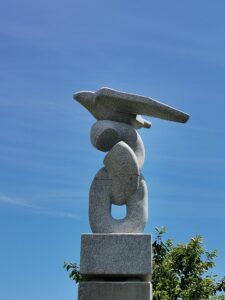 Sulpture libertée retrouvée par le sculpteur Yannick Robert